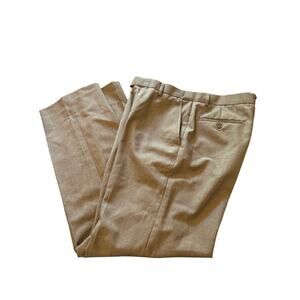 VGUC Twinhill Dress Pants Men's Sie 34R Light Gray Pockets Belt Loops